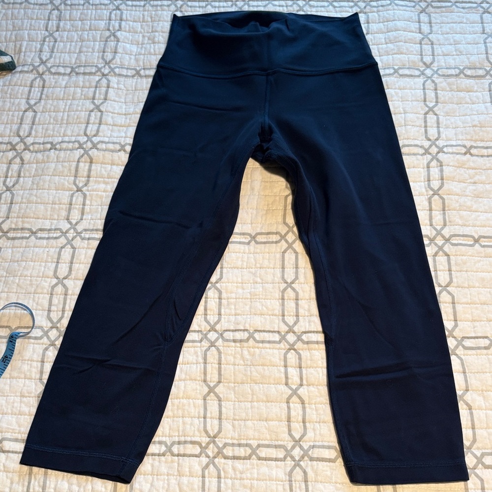 Align Cropped Navy Leggings